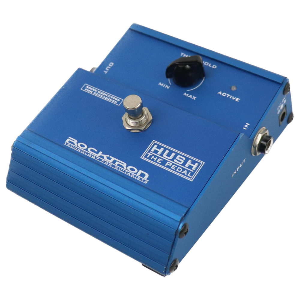 【中古】 ノイズリダクション エフェクター Rocktron HUSH THE PEDAL 本体画像 斜め2