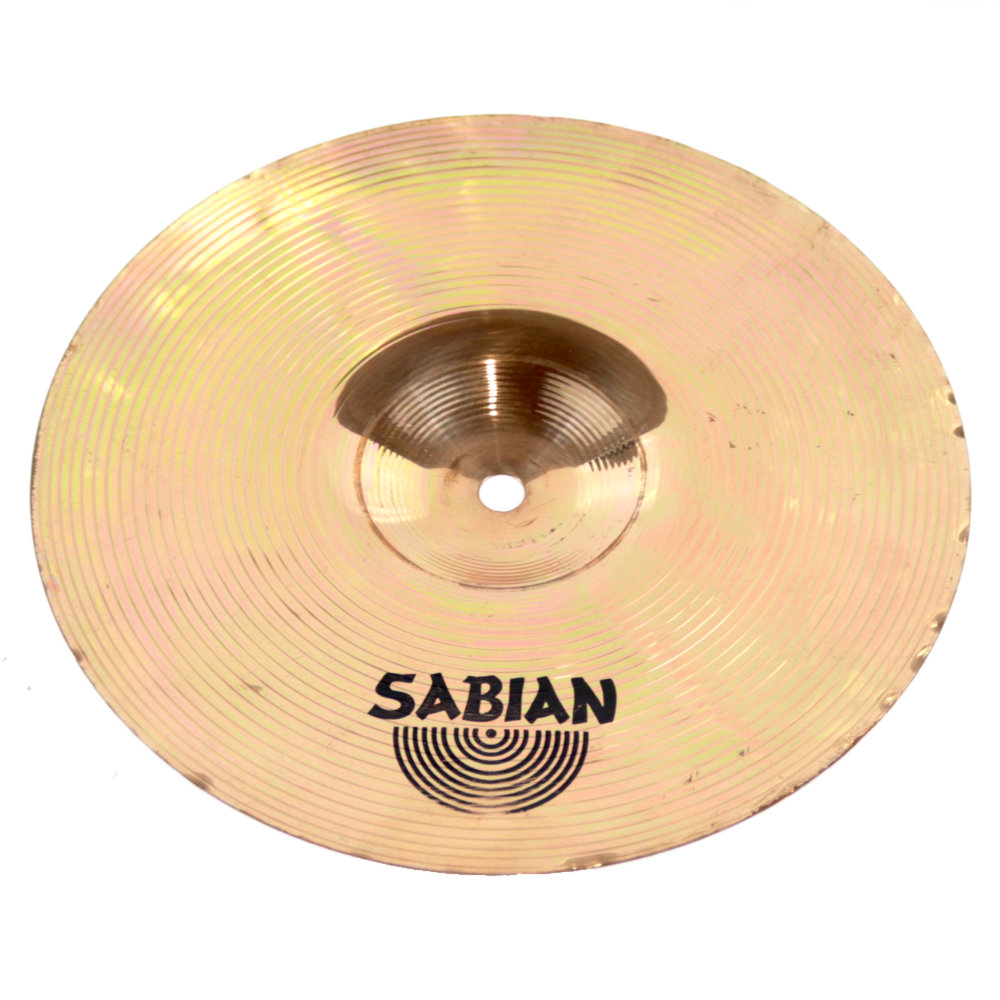 【中古】 SABIAN セイビアン B8 pro splash 10インチ/25cm スプラッシュ シンバル 裏面