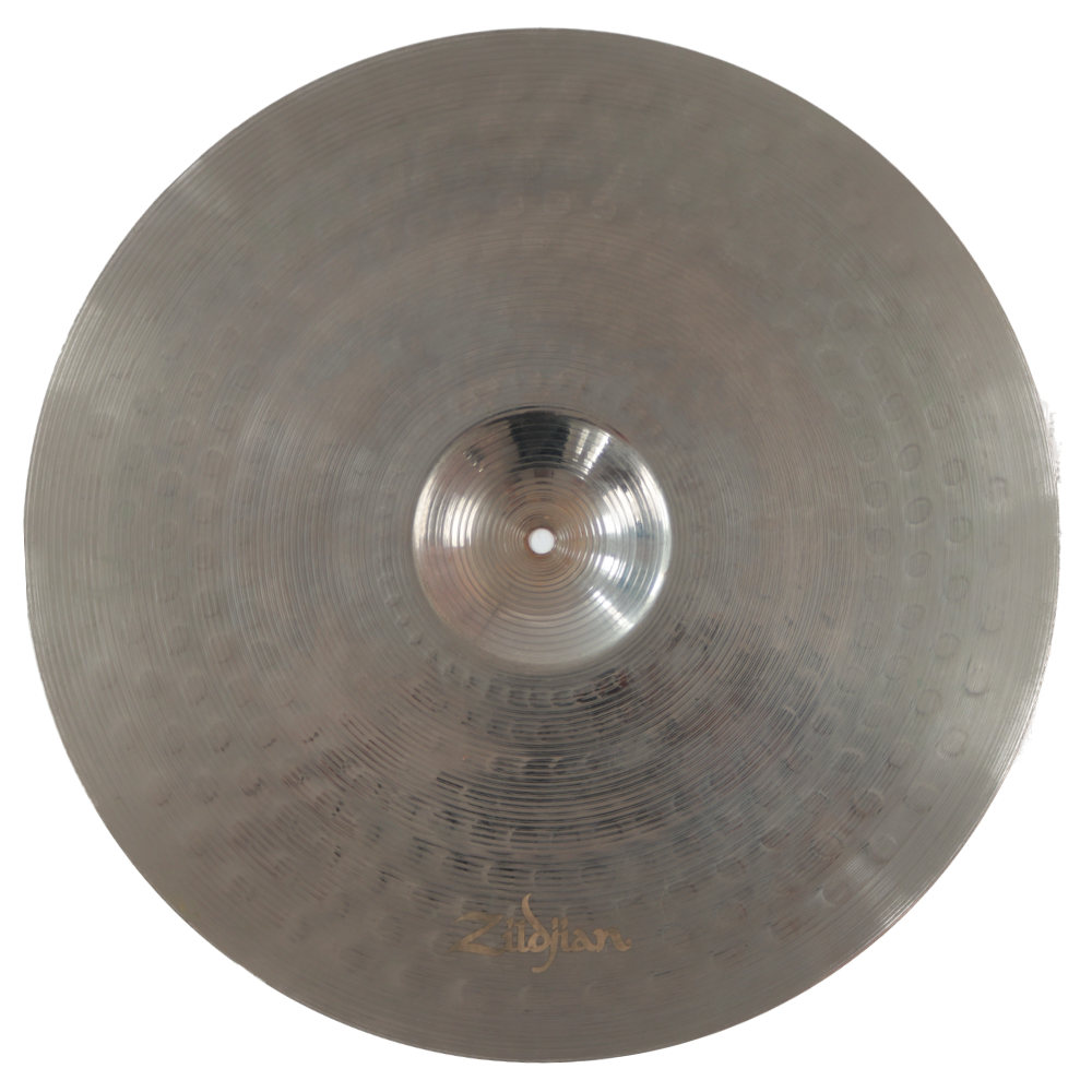 【中古】 ZILDJIAN ZXT TITANIUM MEDIUM RIDE 20インチ ライドシンバル 本体画像 裏