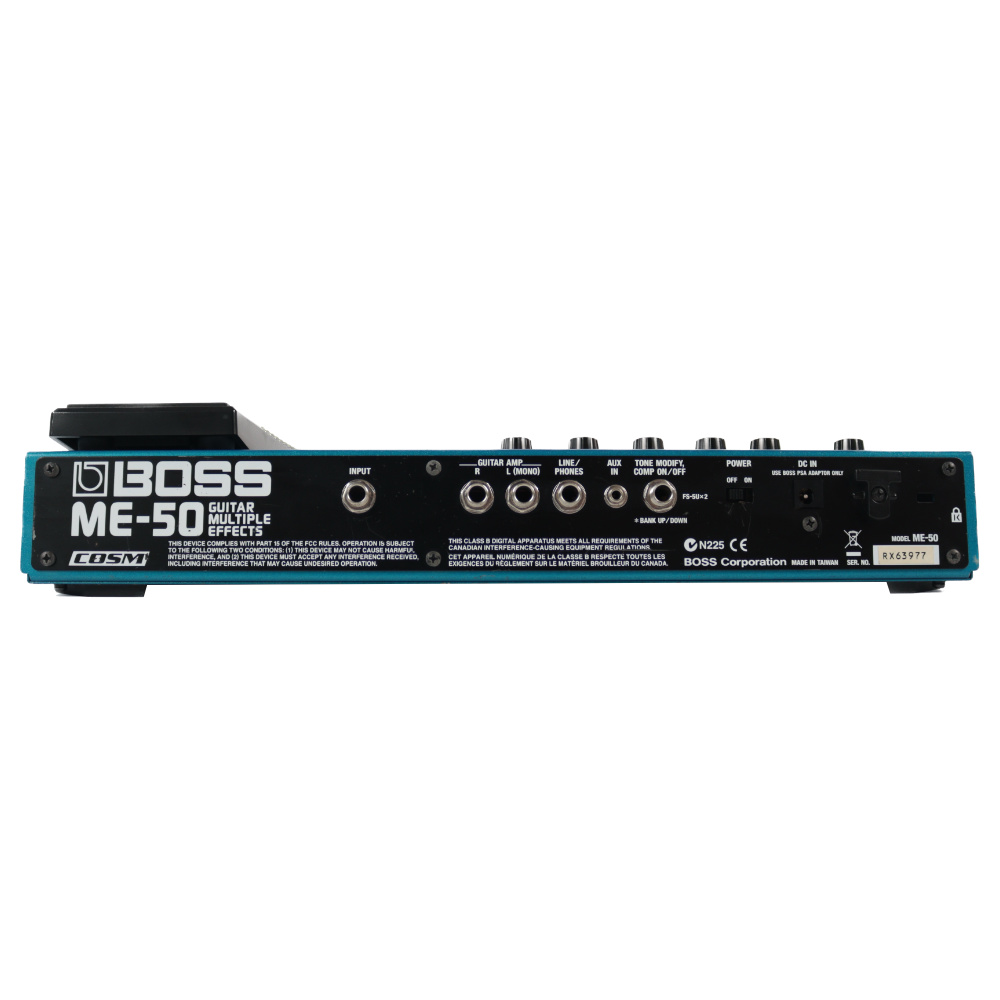 【中古】 ギター用マルチエフェクター BOSS ME-50 ボス マルチエフェクター プラグインアウト