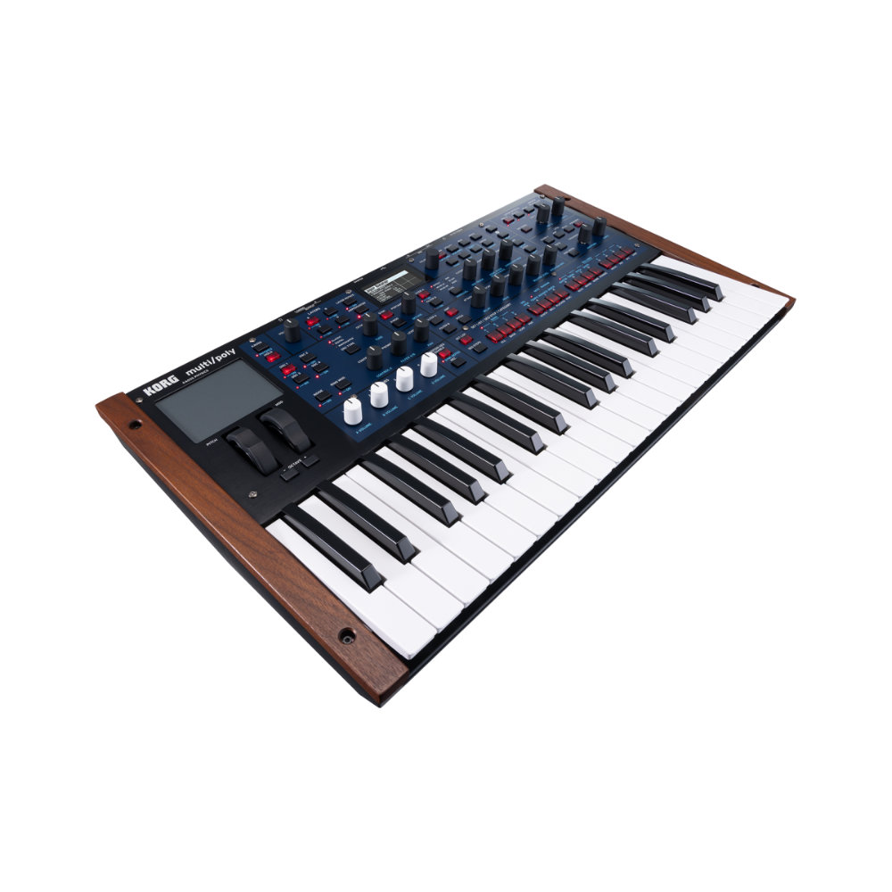 シンセサイザー コルグ マルチポリ KORG MULTIPOLY 左サイド