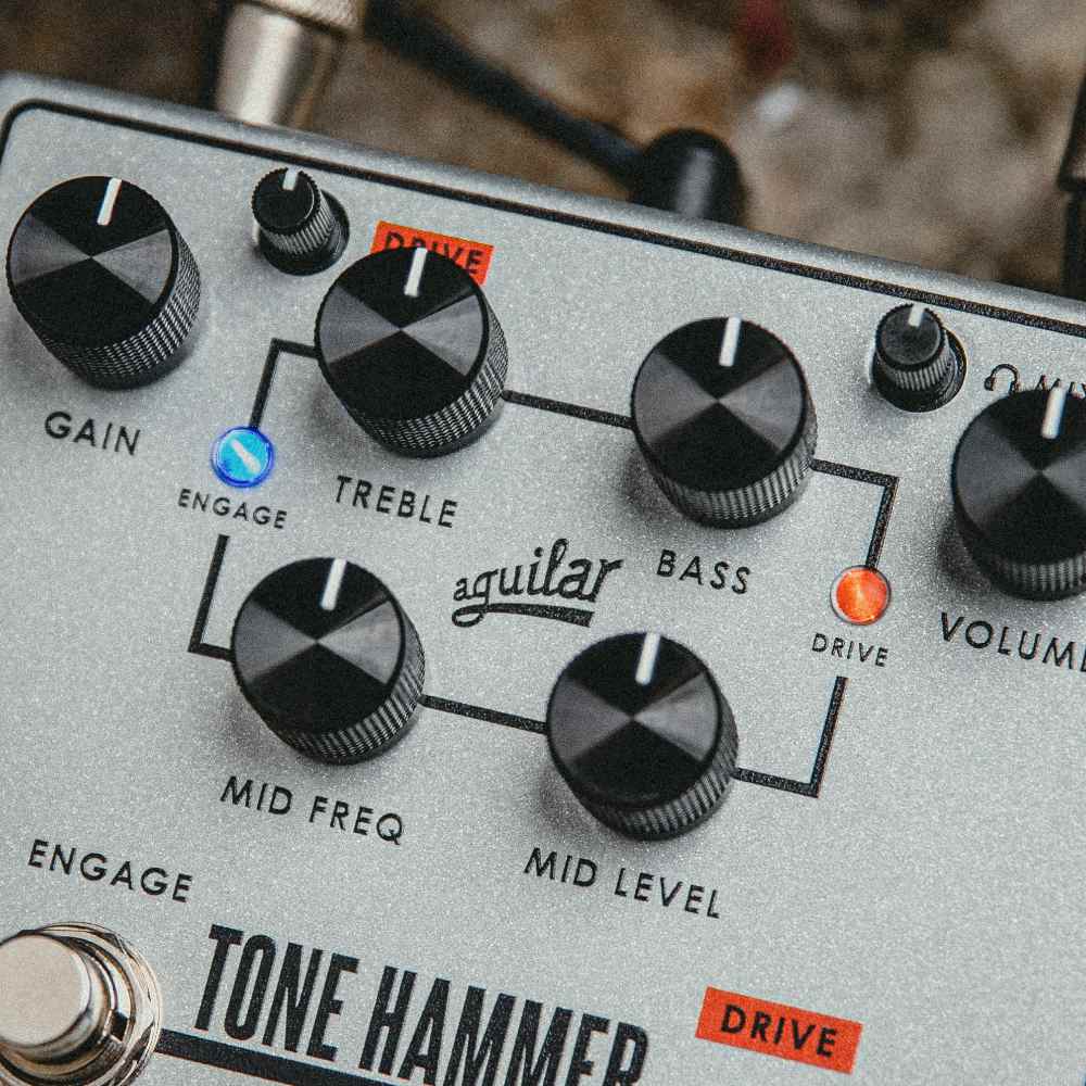 AGUILAR TONE HAMMER V2 プリアンプ DI ダイレクトボックス トーンハンマー アギュラー EQ画像