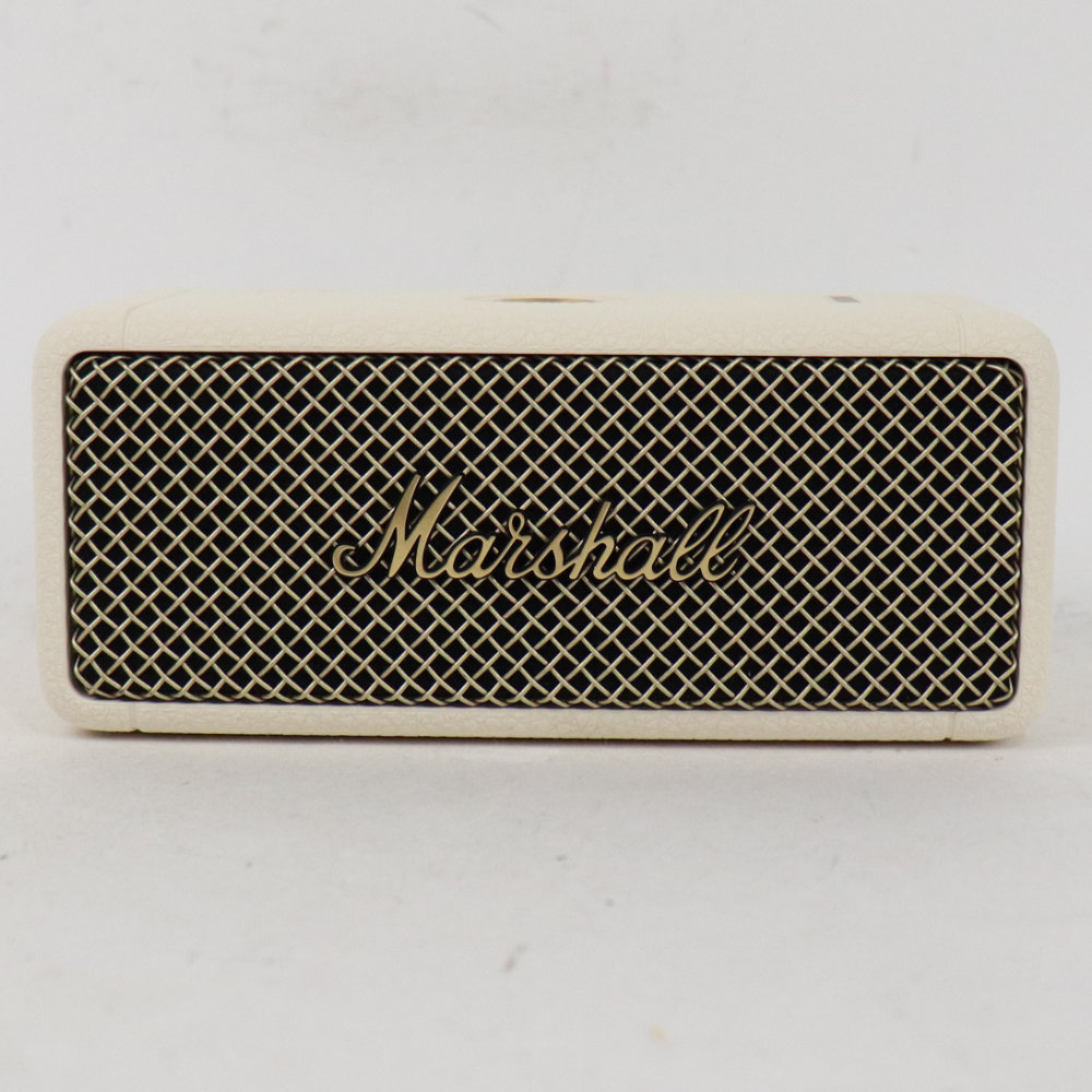 【中古】 MARSHALL Emberton II Cream Bluetooth ワイヤレススピーカー 正面