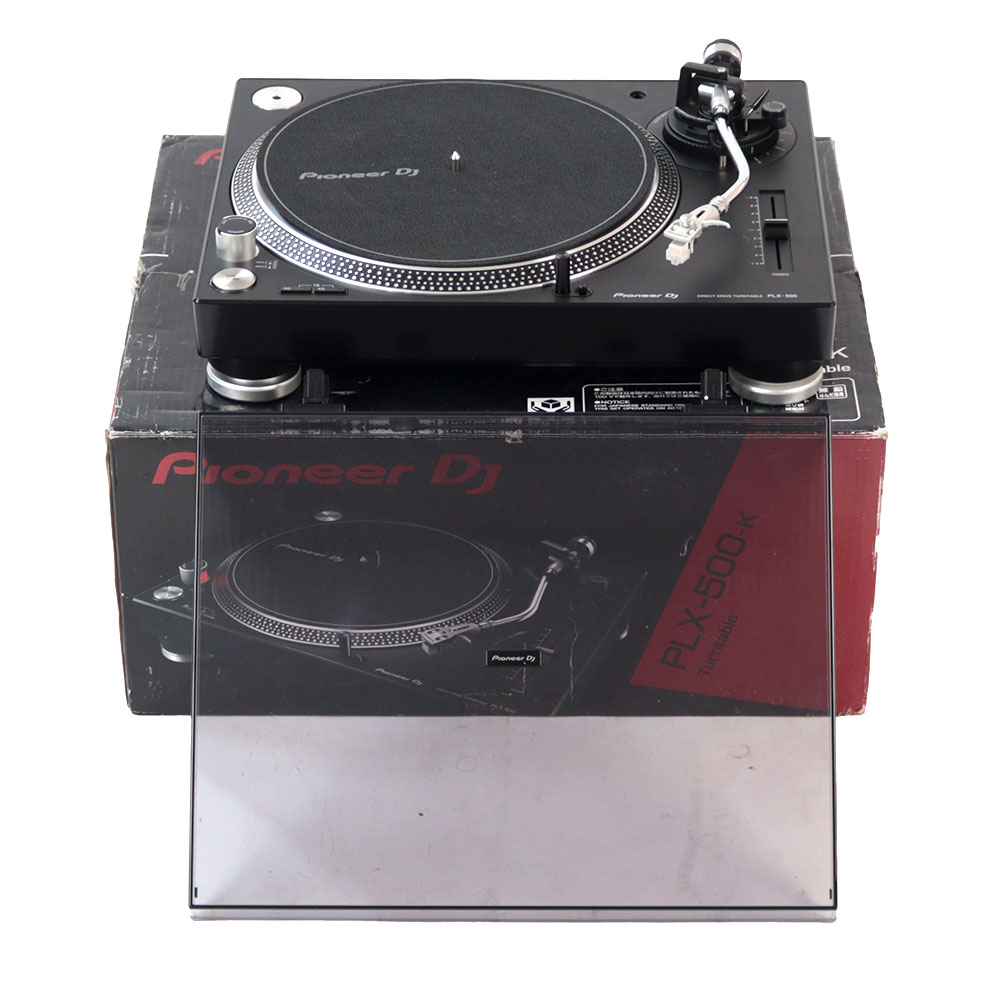 【中古】 Pioneer DJ PLX-500-K Black ターンテーブル レコードプレーヤー