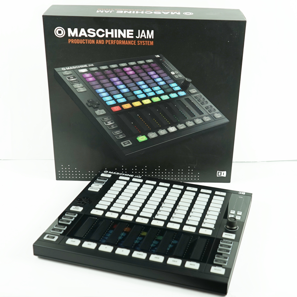 【中古】MIDIコントローラー マシーン NATIVE INSTRUMENTS MASCHINE JAM 音楽制作システム