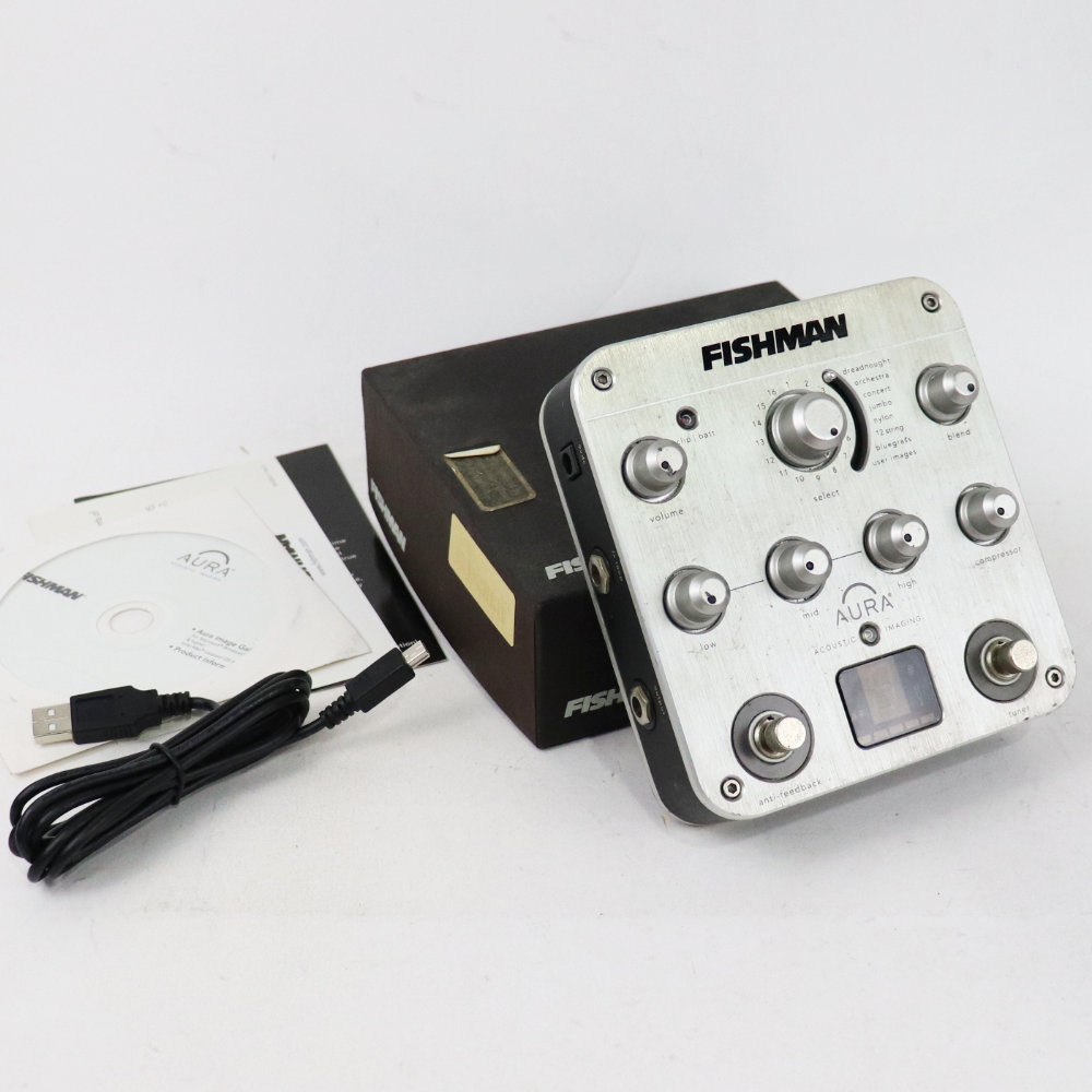 【中古】 Fishman Aura Spectrum DI プリアンプ