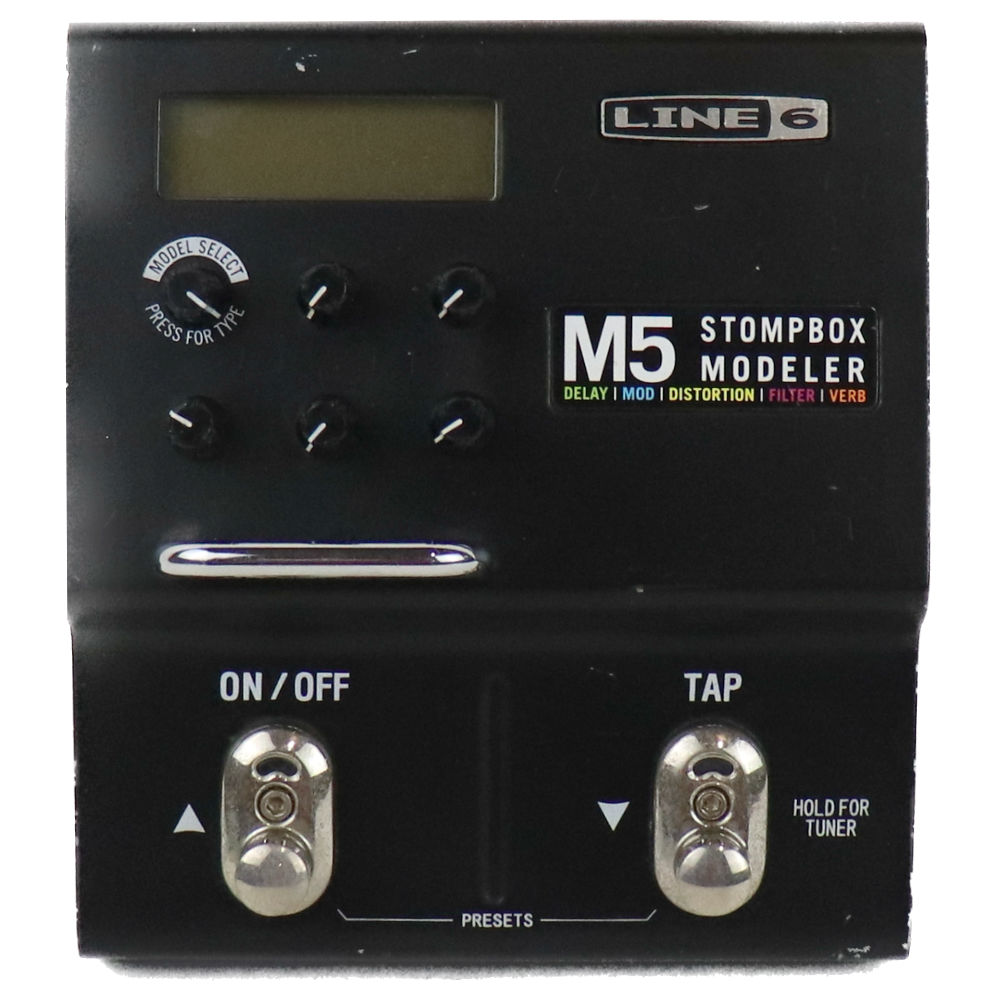 【中古】 マルチエフェクター ライン6 LINE6 M5 STOMPBOX MODELER ギターエフェクター 本体画像