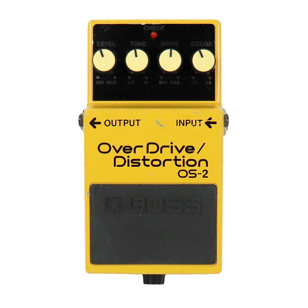 【中古】オーバードライブ ディストーション エフェクター BOSS OS-2 OverDrive Distortion ギターエフェクター