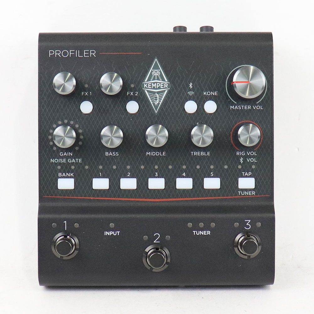 【中古】 KEMPER ケンパー PROFILER PLAYER コンパクトなケンパー エフェクター プロファイラー プレイヤー 正面