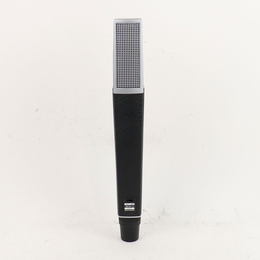 【中古】 マイク SENNHEISER MD441-U ゼンハイザー スーパーカーディオイド ダイナミックマイクロフォン 背面