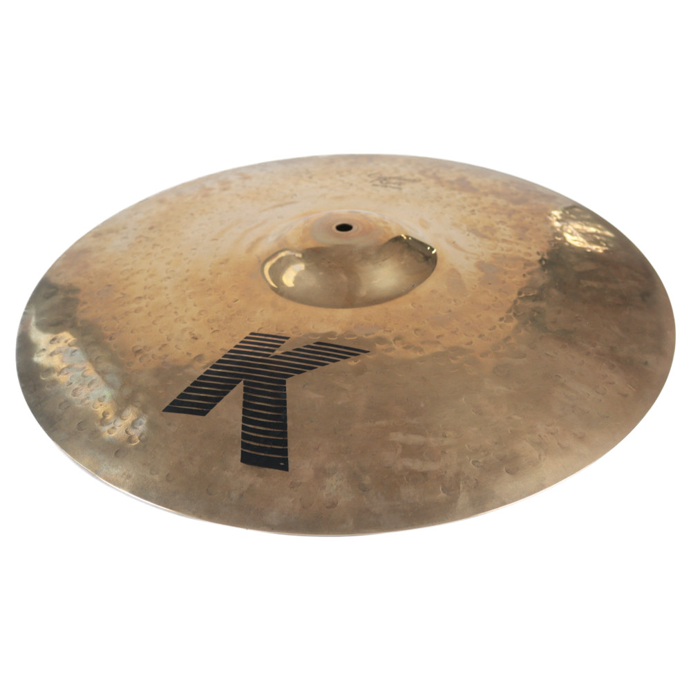 【中古】 ZILDJIAN ジルジャン K.Zildjian K Custom Ride 20インチ ライドシンバル 本体画像 斜め 