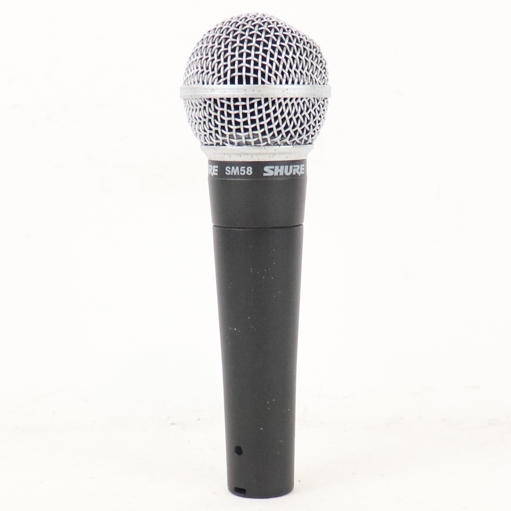 【中古】 マイク ダイナミックマイク ボーカル用 SHURE SM58 シュアー 58 ゴッパ シュア アングル画像