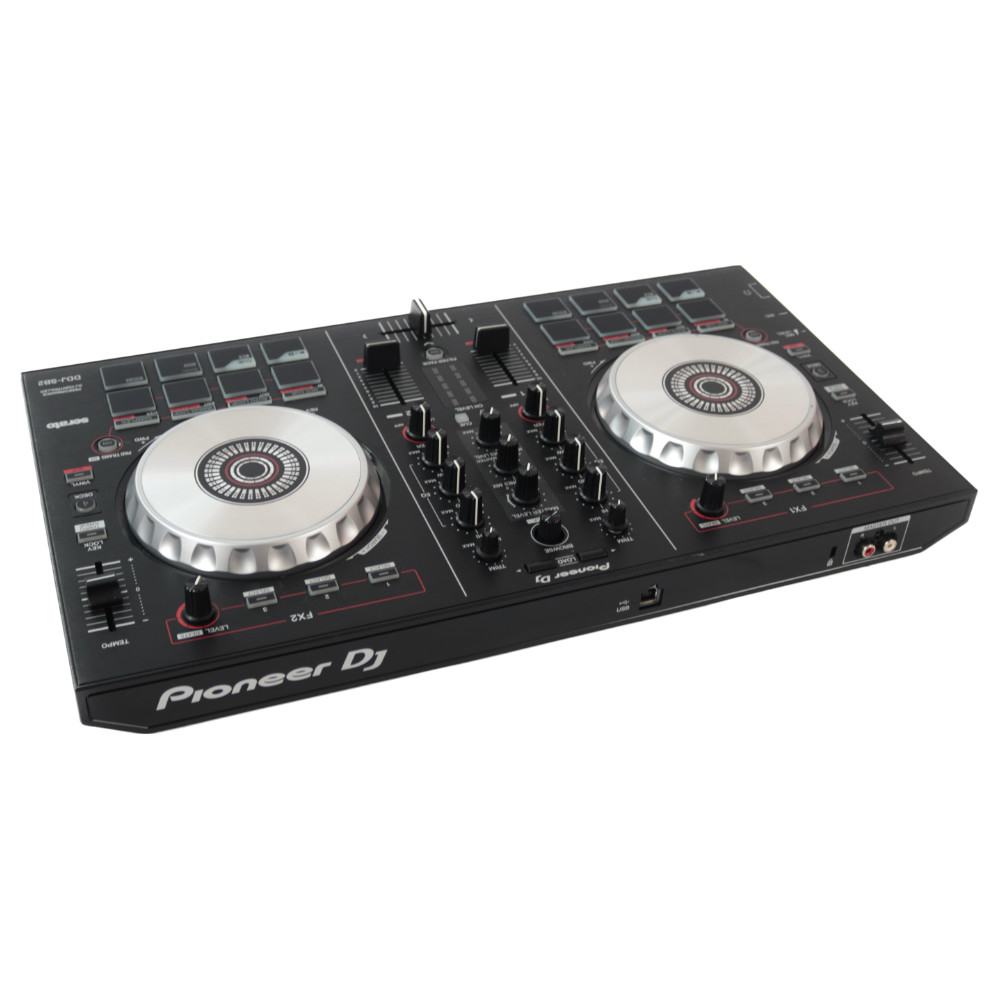 【中古】 DJコントローラー Serato DJ用 Pioneer DJ DDJ-SB2 パイオニアDJ 本体画像斜め 