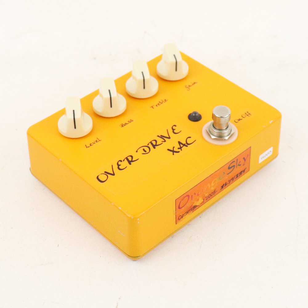 【中古】 Orange Sky OVER DRIVE XAC オーバードライブ ギターエフェクター 側面画像