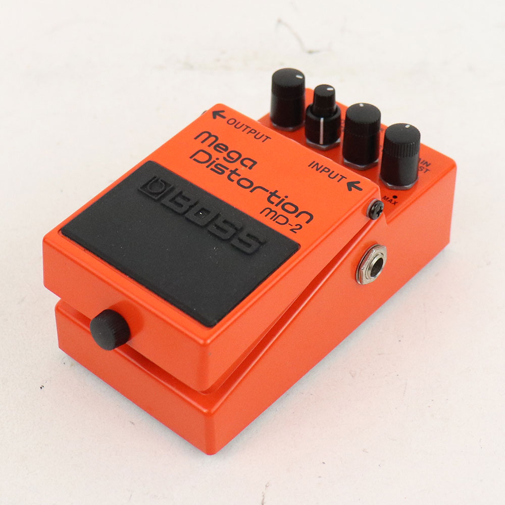 【中古】メガディストーション エフェクター BOSS MD-2 Mega Distortion ギターエフェクター ディストーション 全体