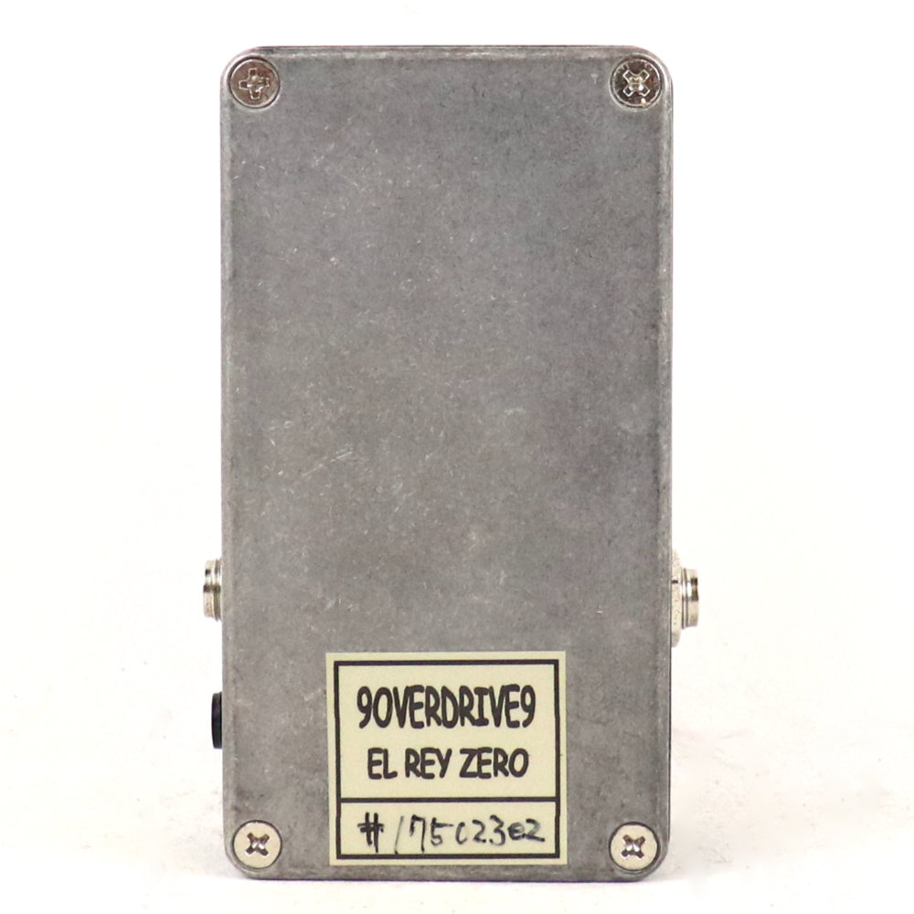 【中古】 オーバードライブ エフェクター 9OVERDRIVE9 El Ray Zero ギターエフェクター 裏面