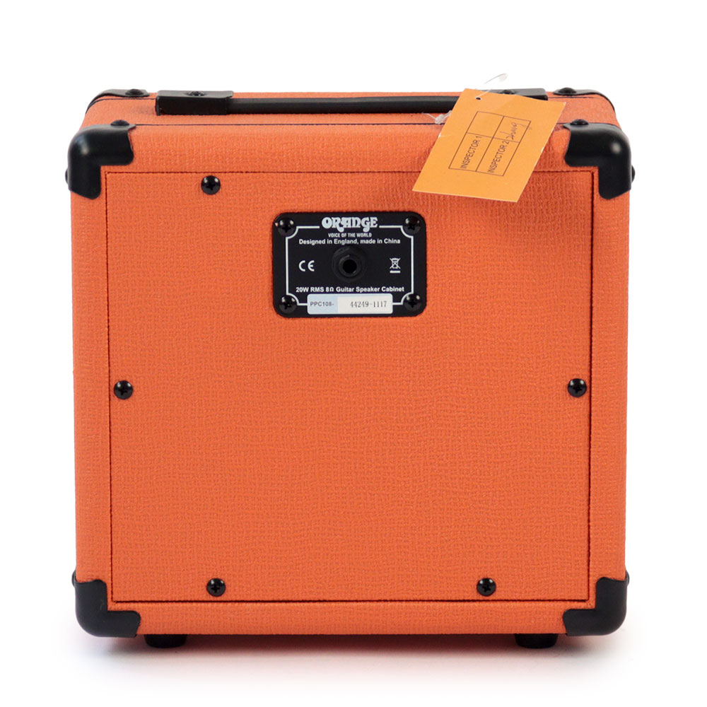 【中古】 ORANGE オレンジ PPC108 ギターアンプキャビネット 背面