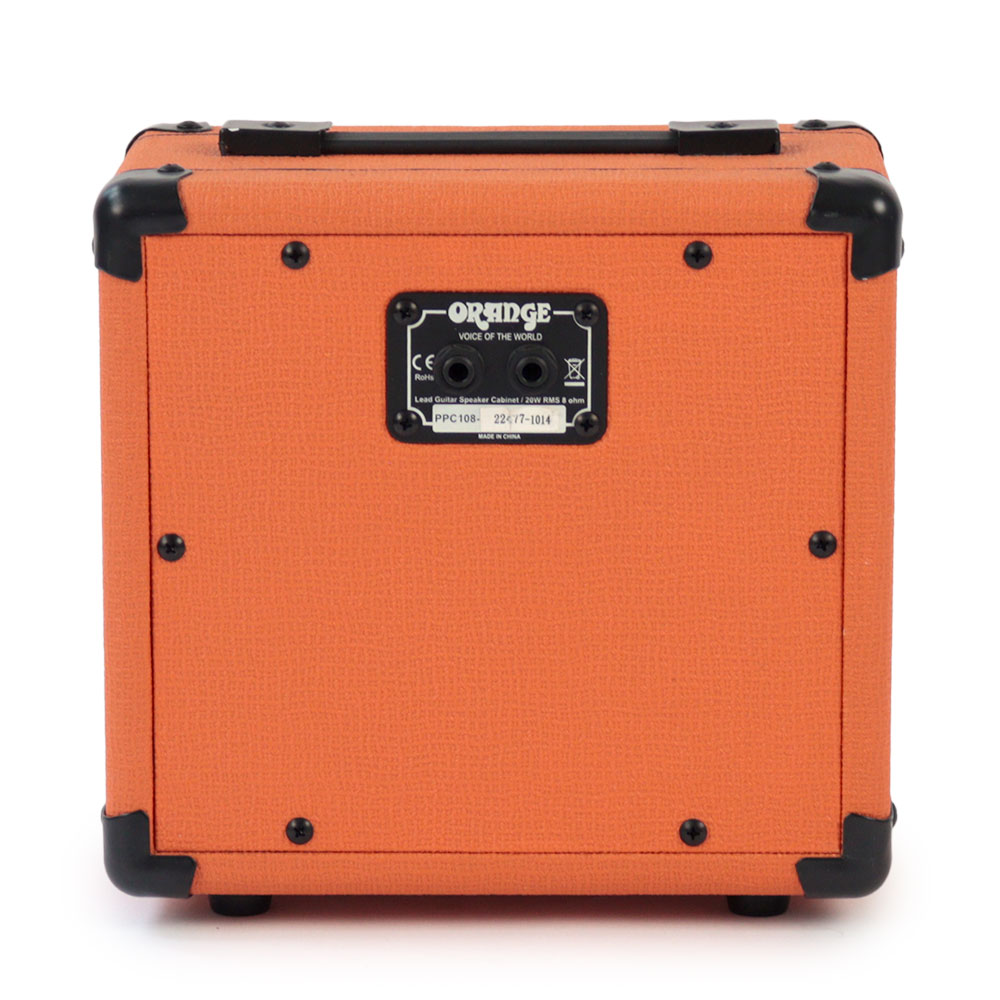 【中古】 ORANGE オレンジ PPC108 ギターアンプキャビネット 背面