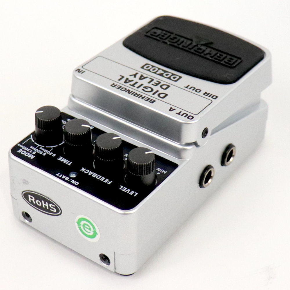 【中古】 ディレイ エフェクター BEHRINGER DD400 DIGITAL DELAY ベリンガー デジタルディレイ ギターエフェクター 左サイド