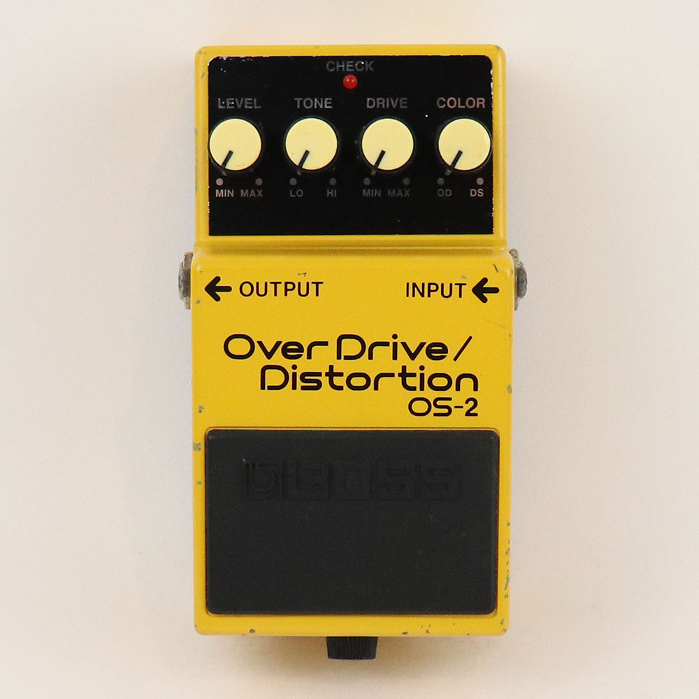 【中古】オーバードライブ ディストーション エフェクター BOSS OS-2 OverDrive Distortion ギターエフェクター