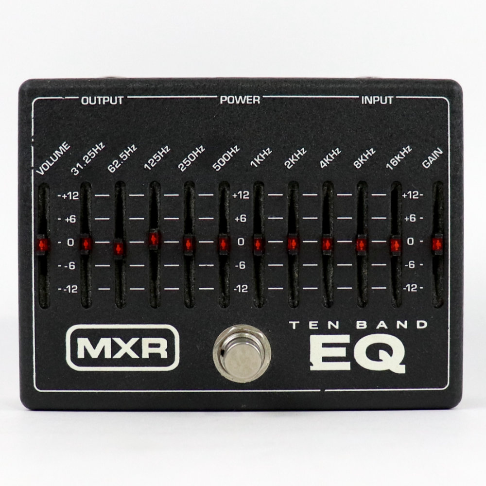 【中古】 MXR グラフィックイコライザー エフェクター M108M 10 Band Graphic EQ ギターエフェクター M-108 正面