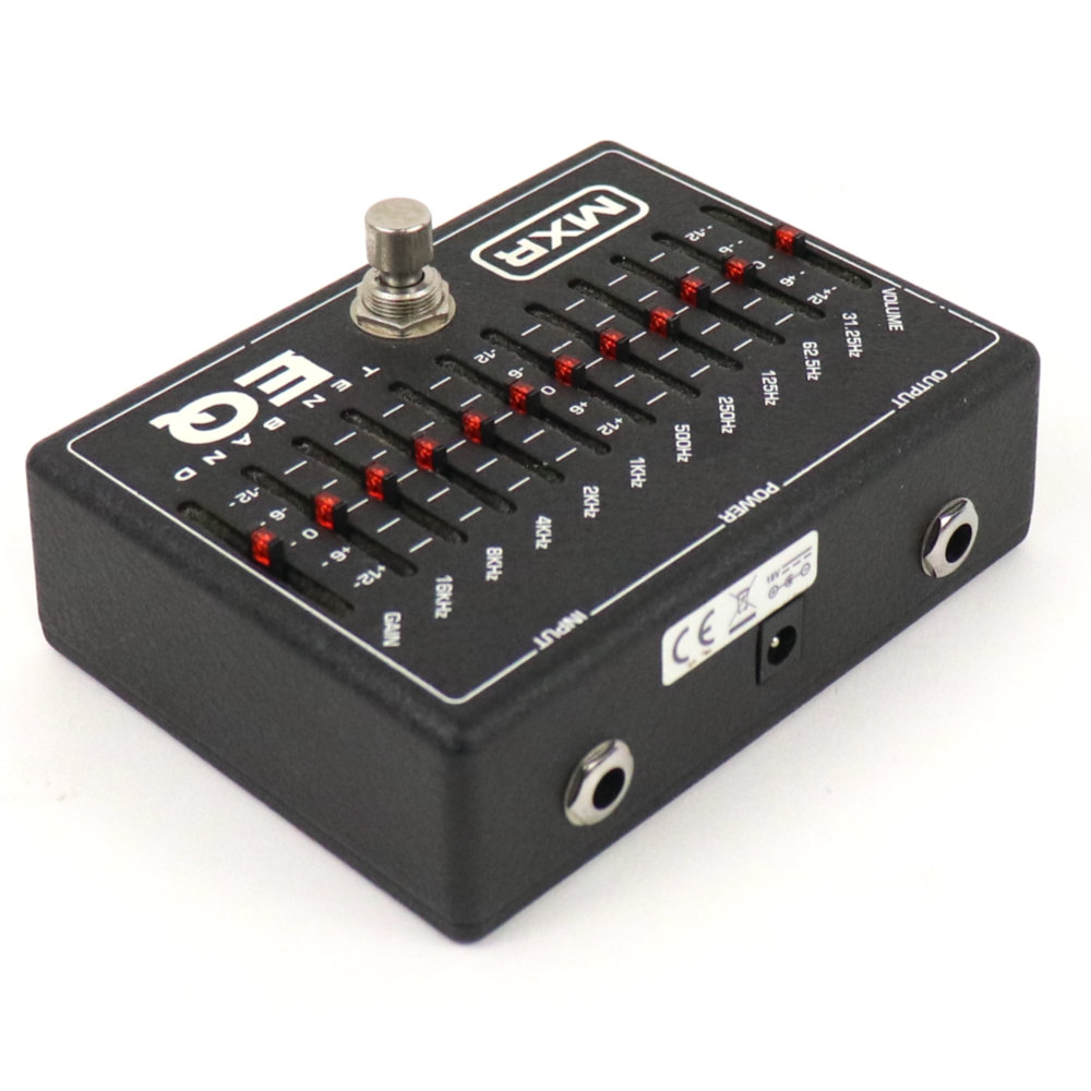 【中古】 MXR グラフィックイコライザー エフェクター M108M 10 Band Graphic EQ ギターエフェクター M-108 右サイド