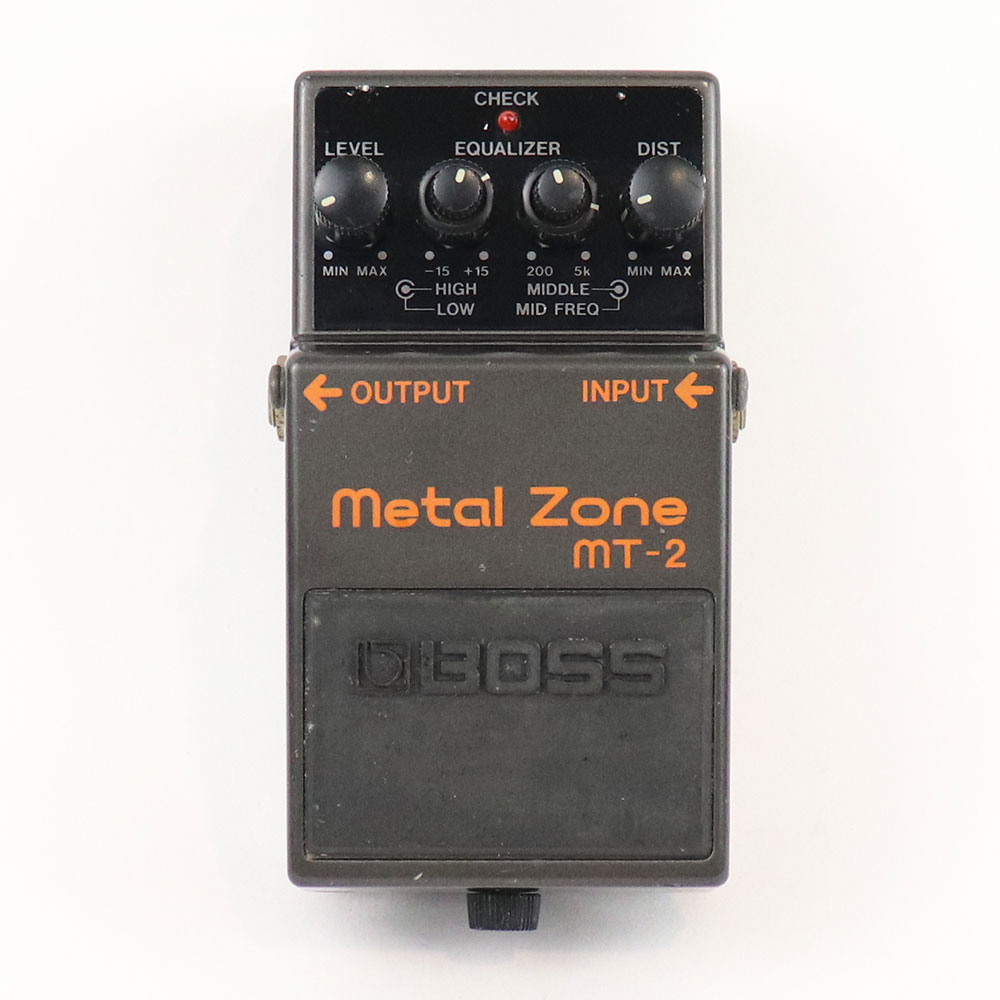 【中古】メタルゾーン エフェクター BOSS MT-2 Metal Zone ボス ギターエフェクター