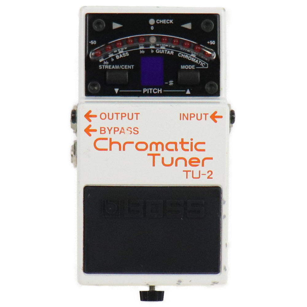 【中古】 クロマチックチューナー エフェクター BOSS TU-2 Chromatic Tuner ペダルチューナー