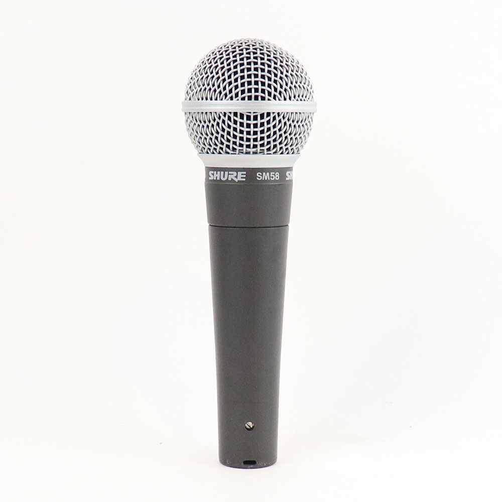 【中古】 マイク ダイナミックマイク ボーカル用 SHURE SM58 シュアー 58 ゴッパ シュア 背面