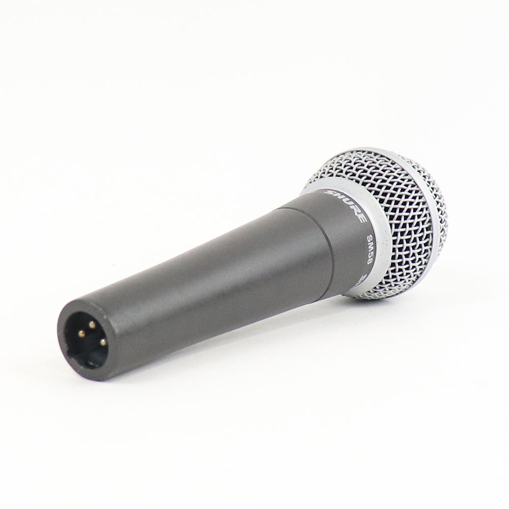 【中古】 マイク ダイナミックマイク ボーカル用 SHURE SM58 シュアー 58 ゴッパ シュア 全体