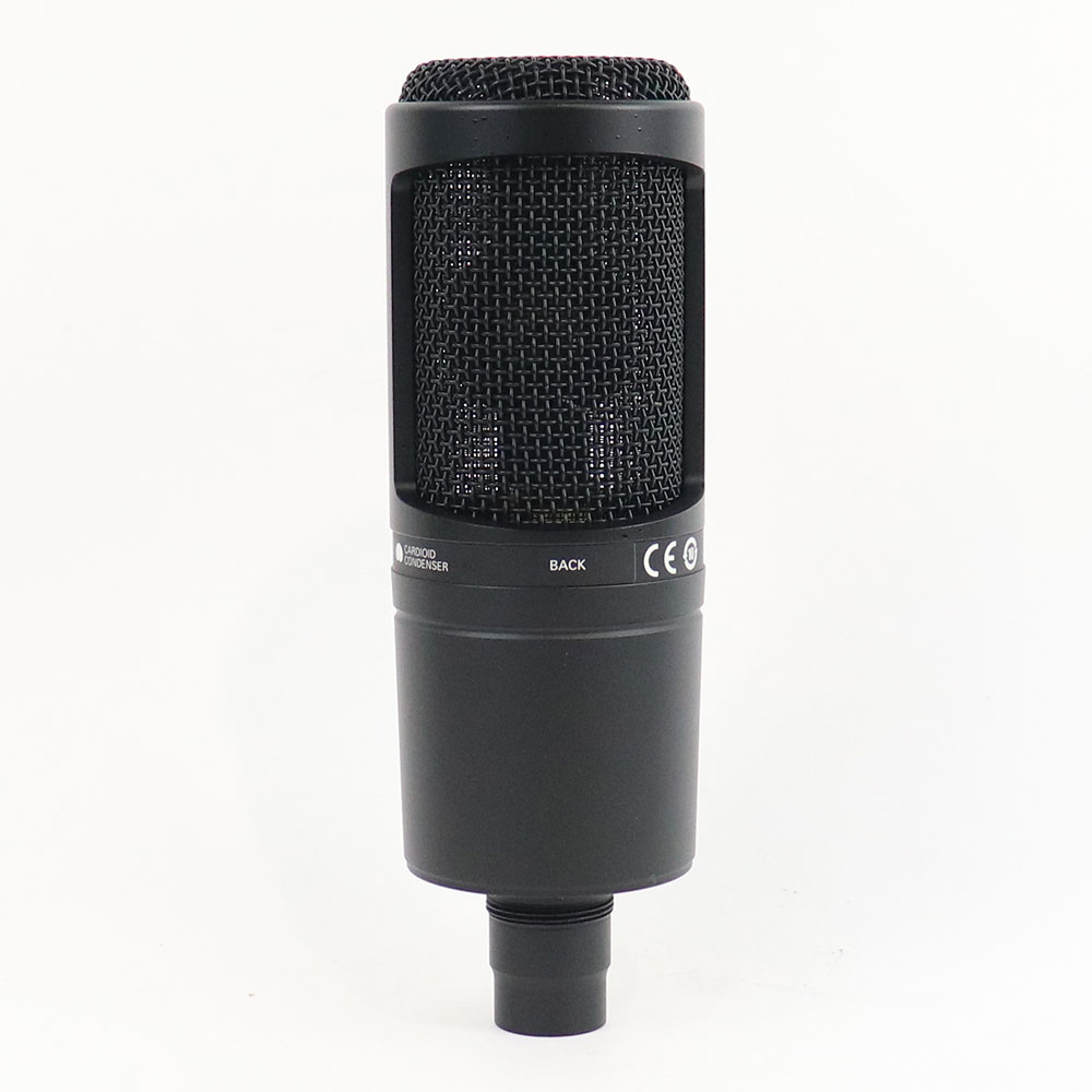 【中古】 コンデンサーマイク AUDIO-TECHNICA AT2020 オーディオテクニカ オーテク 背面