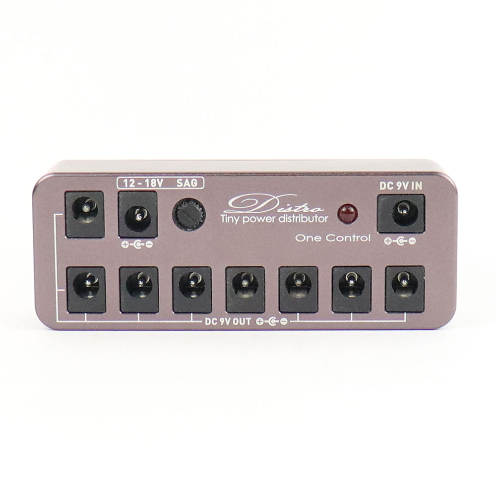 【中古】パワーサプライ One Control Distro Tiny Power Distributor 正面