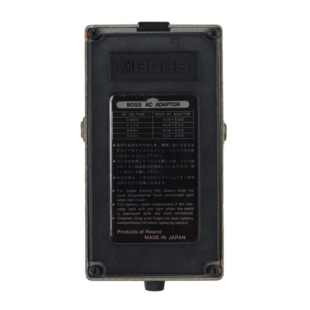 【中古】フェイザー エフェクター BOSS PH-1R Phaser ボス ギターエフェクター 裏面