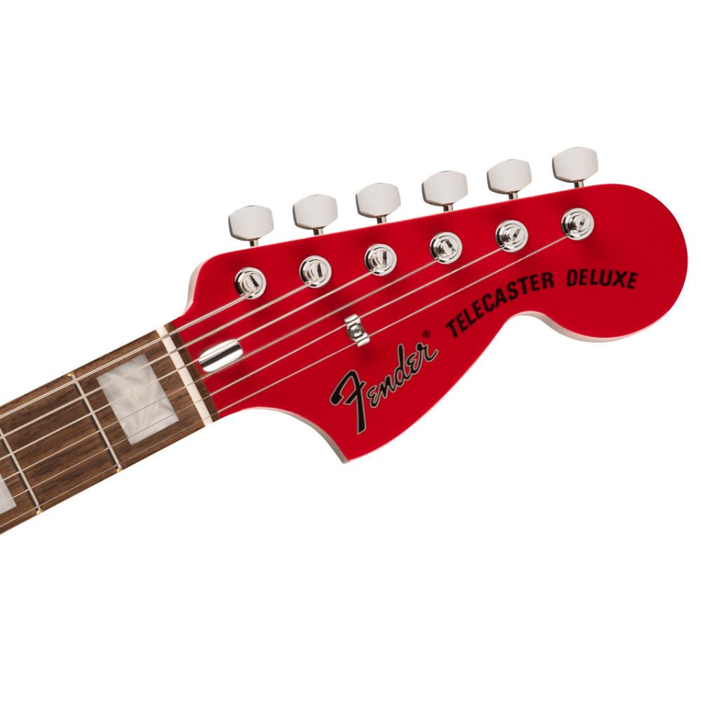 Fender フェンダー Chris Shiflett Cleaver Telecaster Deluxe Dakota Red エレキギター ヘッド画像