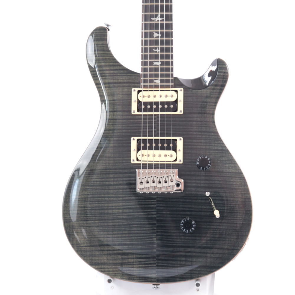 【中古】 PRS SE Custom 24 Charcoal 2023年製 エレキギター ボディトップ画像