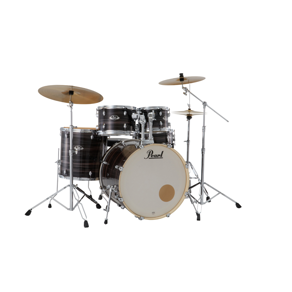 Pearl パール EXX725SN/C #779 メタリックアメジストツイスト EXPORT スタンダードサイズ ドラムセット アングル画像