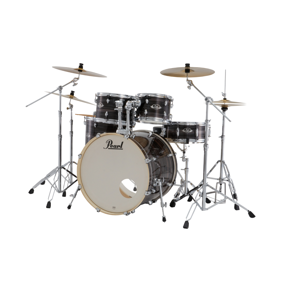 Pearl パール EXX725SN/C-2CS #779 メタリックアメジストツイスト EXPORT スタンダードサイズ X2クラッシュシンバル ドラムセット