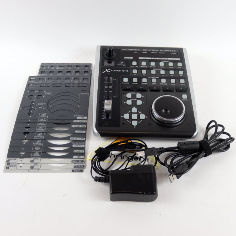 【中古】 BEHRINGER X-TOUCH ONE タッチセンサー付 モーターフェーダー ベリンガー 本体、付属品