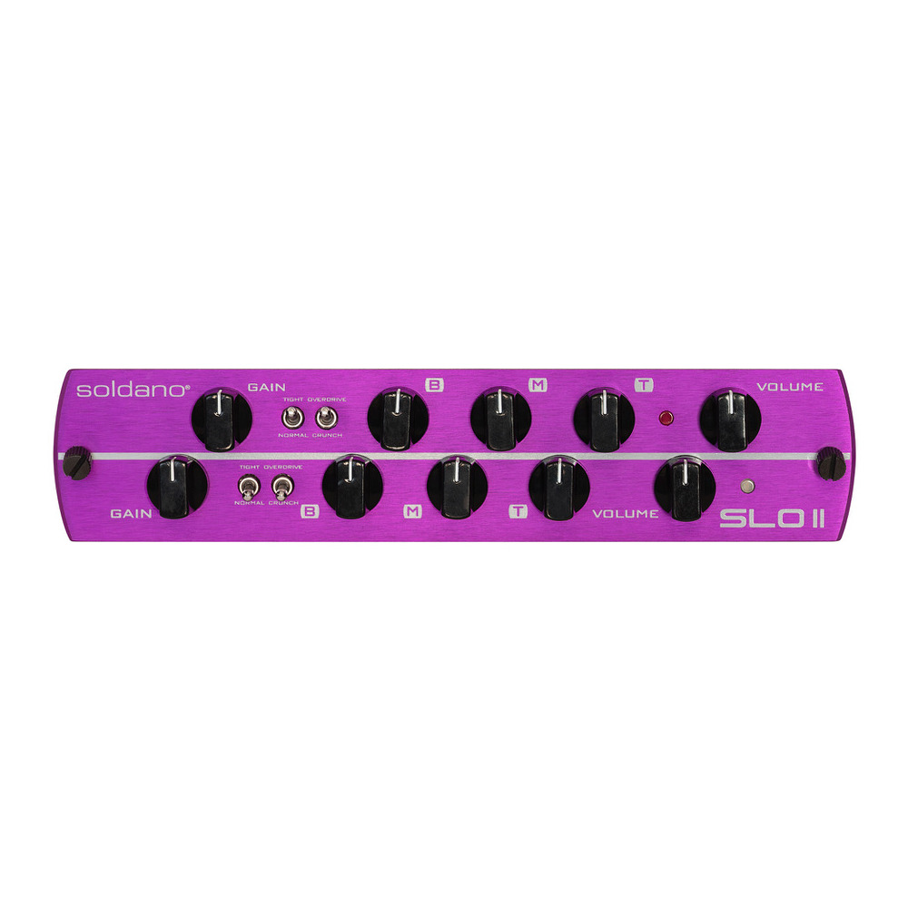 SYNERGY AMPS シナジーアンプ SOLDANO SLO II PURPLE プリアンプモジュール パープルバージョン フロント画像