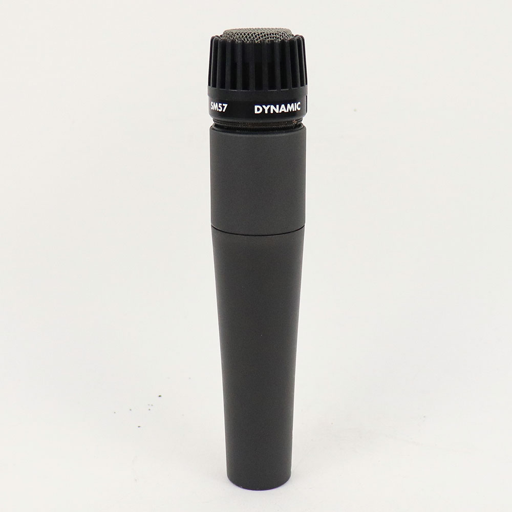 【中古】 マイク ダイナミックマイク 楽器用 SHURE SM57 シュアー 57 ゴーナナ シュア 全体