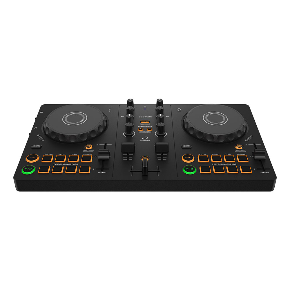 AlphaTheta DDJ-FLX2 DJコントローラー （Pioneer DJ DDJ-200 後継機種） 全体