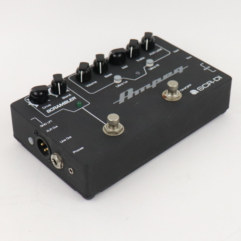 【中古】 Ampeg SCR-DI ベース用DI アンペグ ベース ダイレクトボックス プリアンプ 全体