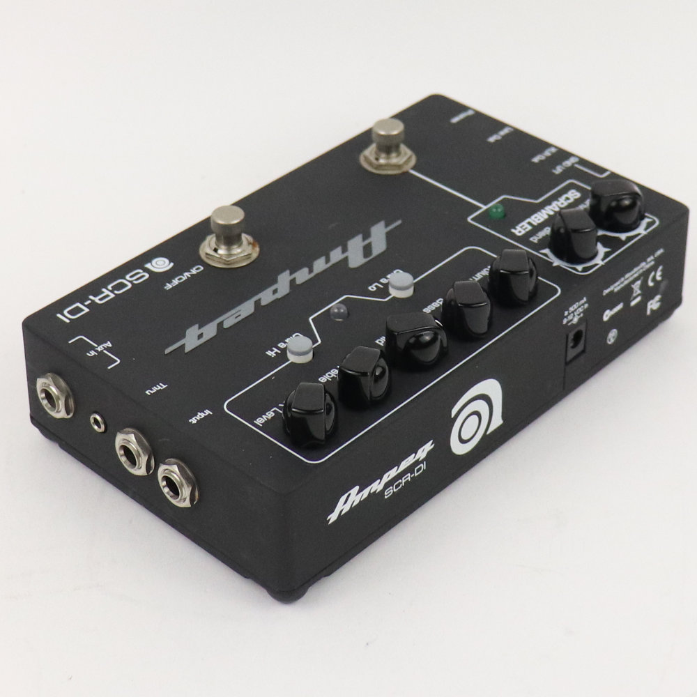 【中古】 Ampeg SCR-DI ベース用DI アンペグ ベース ダイレクトボックス プリアンプ 全体