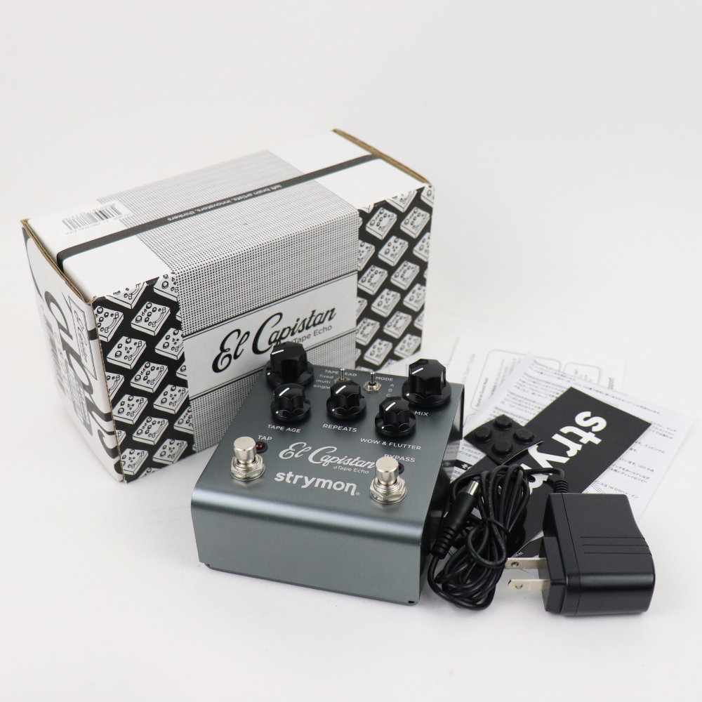 中古】 テープエコーエミュレーター strymon El Capistan GEN1 ストライモン ギターエフェクター([USED] エルキャピスタン  テープエコーエミュレーター) | web総合楽器店 chuya-online.com