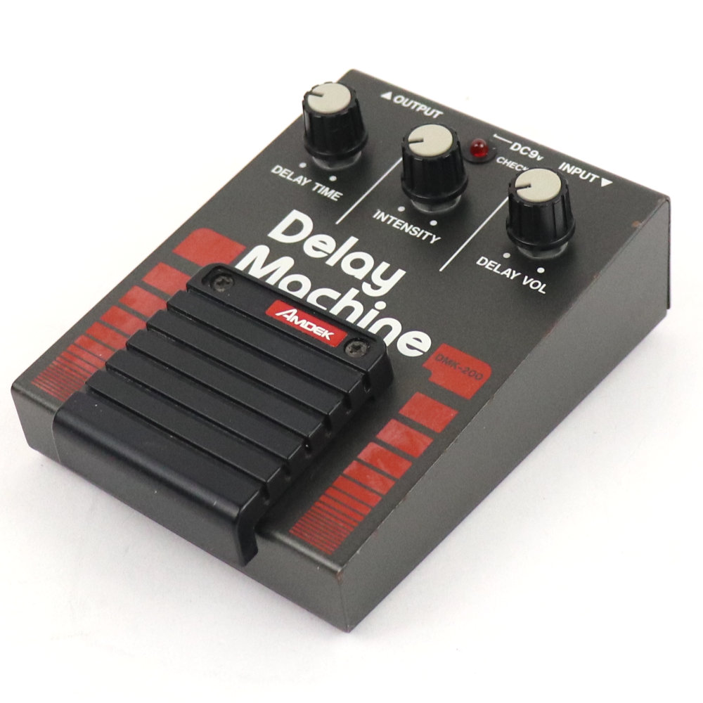 【中古】 AMDEK DMK-200 Delay Machine アナログディレイ エフェクター ギターエフェクター 右サイド