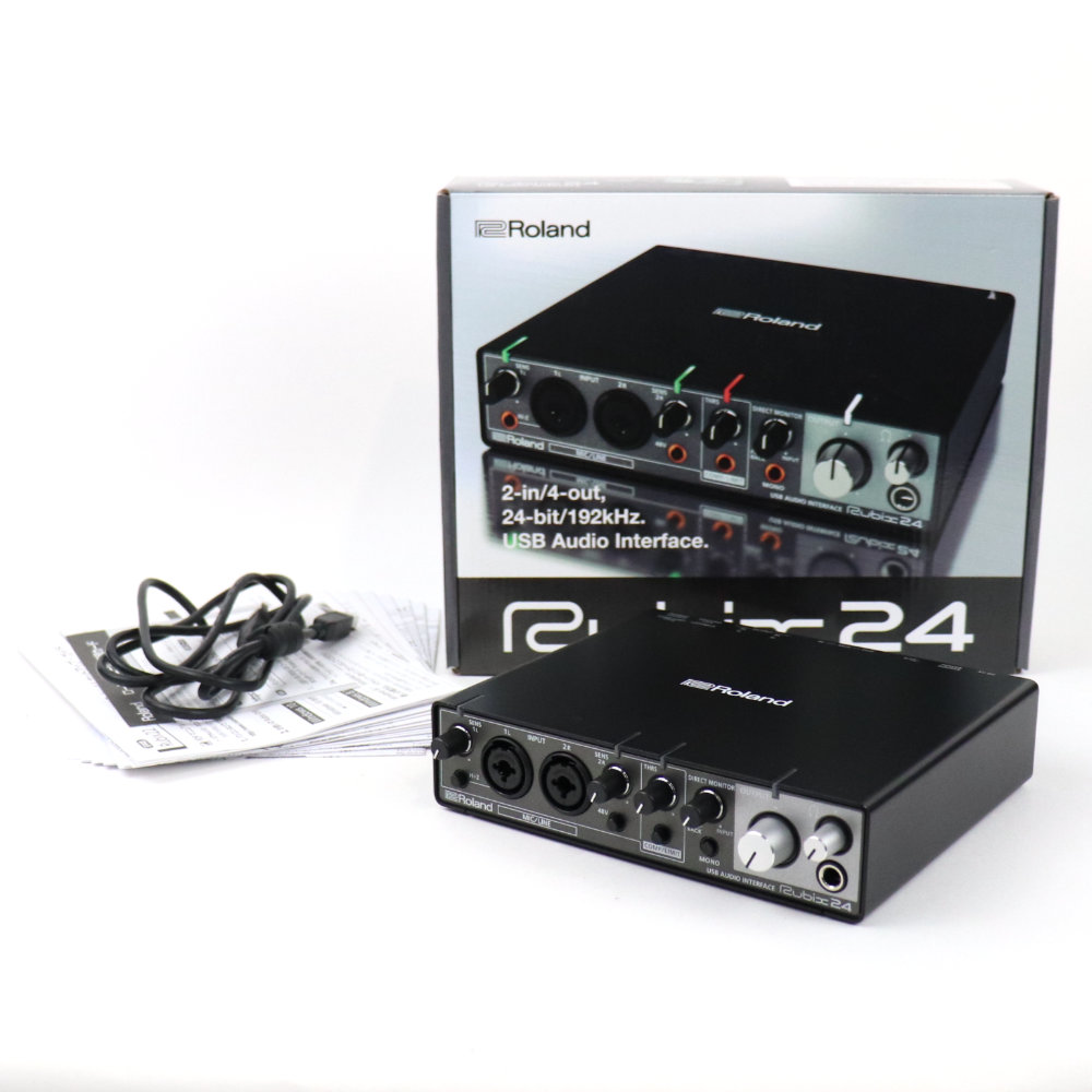 【中古】 オーディオインターフェイス ROLAND Rubix24 USB AUDIO INTERFACE ローランド ルビックス