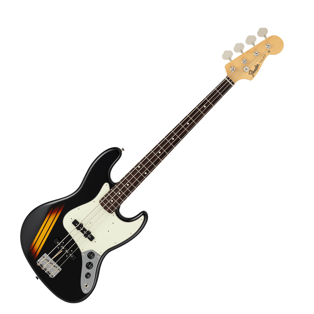 Fender フェンダー Made in Japan Traditional 2025 Collection 60s Jazz Bass RW Competition Black 3-Color Sunburst エレキベース