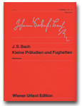 音楽之友社 ウィーン原典版 41 バッハ 小前奏曲とフゲッタ