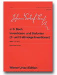 音楽之友社 ウィーン原典版 42 バッハ インヴェンションとシンフォニア
