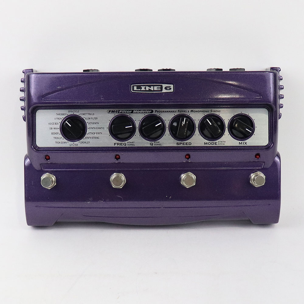 【中古】 フィルターモデラー エフェクター ライン6 LINE6 FM4 フィルター ギターエフェクター Filter Modeler 正面